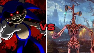 SONIC.EXE VS SIREM HEADI