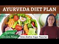 Ayurveda Diet Plan 😊💕 Water as a treatment 😊Ayurveda principle behind right timings of food 💕😊