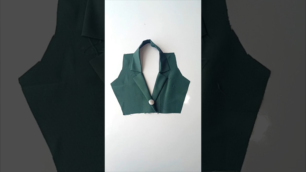 Easy Coat Collar Cutting