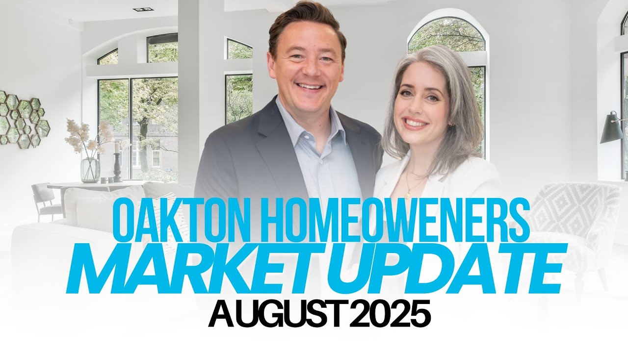 Oakton Real Estate Market Update August 2025