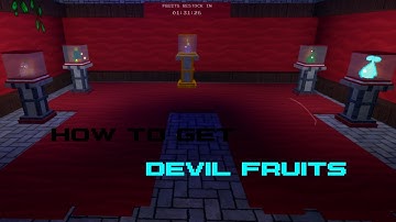 How to get a Devil Fruit in Pixel Piece! + Location!