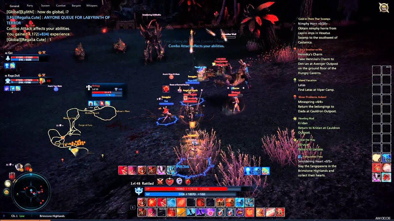 Tera Rising: World PvP Compilation #2 - Archer PoV - YouTube