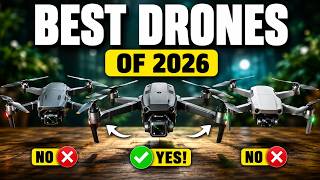 ✅top 5 Best Drones Of 2026 — Dji Mavic 4 Pro, Air 3s, Autel & Beginner Picks!