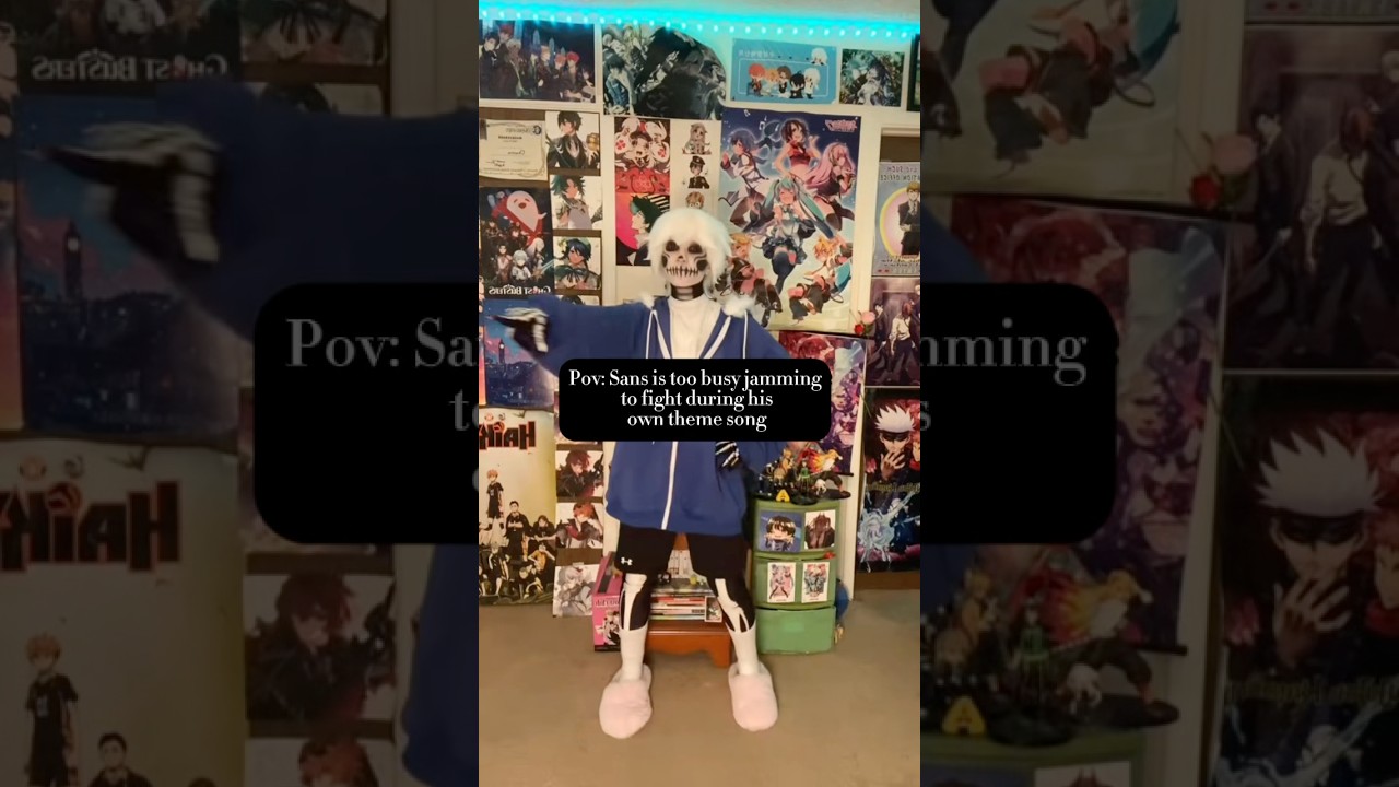 Fun fact: I have never beaten sans I’ve only watched Jacksepticeye beat him #cosplay #cosplyer