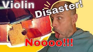 Violin Disaster! - Can it be Fixed? Part 1