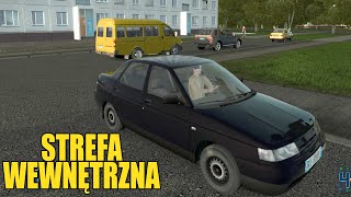 STREFA WEWNĘTRZNA I JAZDA W NOCY NA ZNAKI Hogaty w City Car Driving - SYMULATOR JAZDY #05 screenshot 4