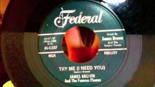 James Brown - Try Me (I Need You) 45 Rpm