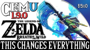 Cemu 1.9.0 | This Changes Everything | Zelda Breath of the Wild