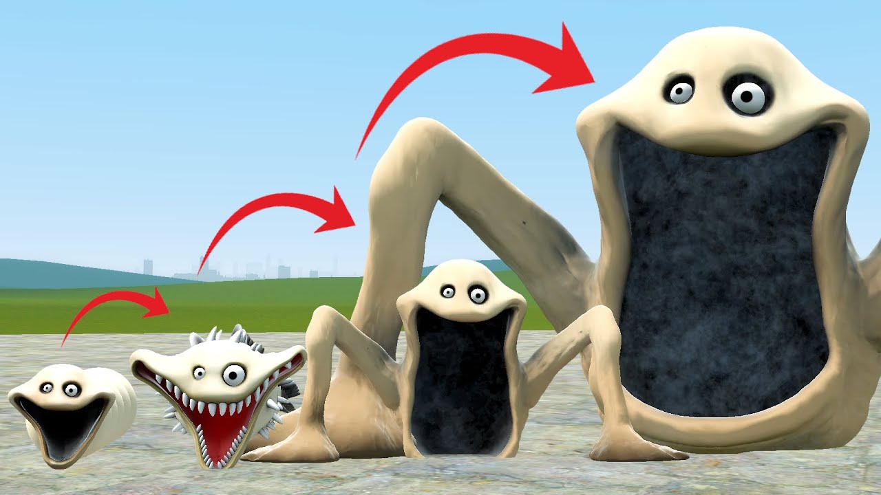 NEW EVOLUTION ROBLOX SEA HUNGRY WORM MONSTER In Garry's Mod!