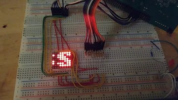 8x8 LED Matrix controlled by STM32F407G-DISC1 board and ChibiOs