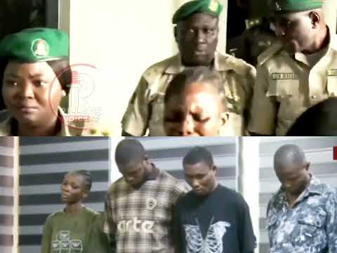 🚨 WATCH: MOMENT FOUR CONVICTED KIDNAPPERS WERE ESCORTED OUT OF COURT IN BENIN CITY