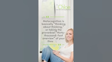 Metacognition is like hitting the pause button on your thoughts. 🤔💭