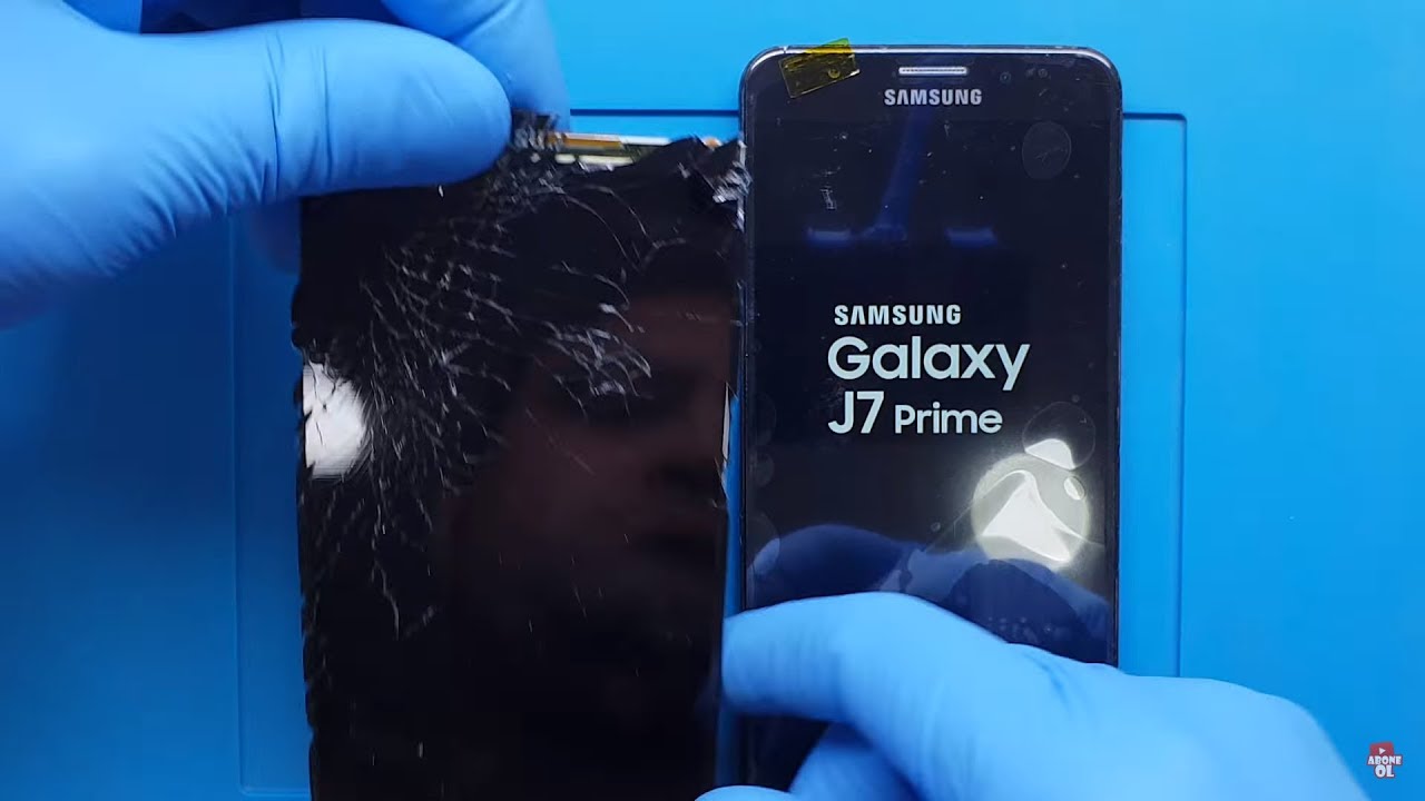 Samsung Galaxy J7 Prime Ekran Değişimi - youtube