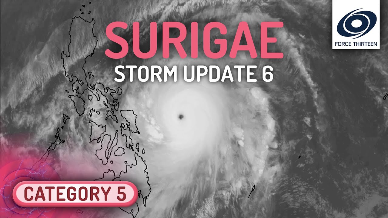 Surigae a Powerful Category 5 - YouTube