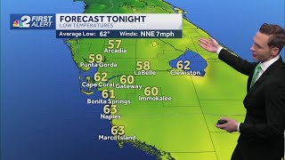 Cold Front Arrives in Southwest Florida Friday
