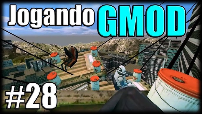 DESTRUINDO O GMOD COM TORNADOS E BOMBAS - Jogando Garry's Mod 