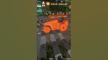 ROAD ROLLER ON SPEEDBREAKER 🔥 #bussidshorts #bussidmod