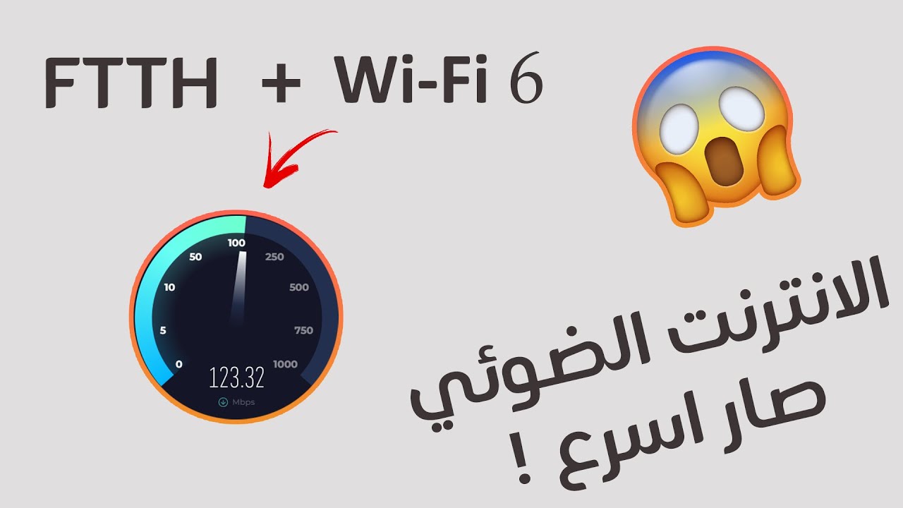 افضل تجربة للانترنت الضوئي في العراق مع تقنية Wi-Fi 6