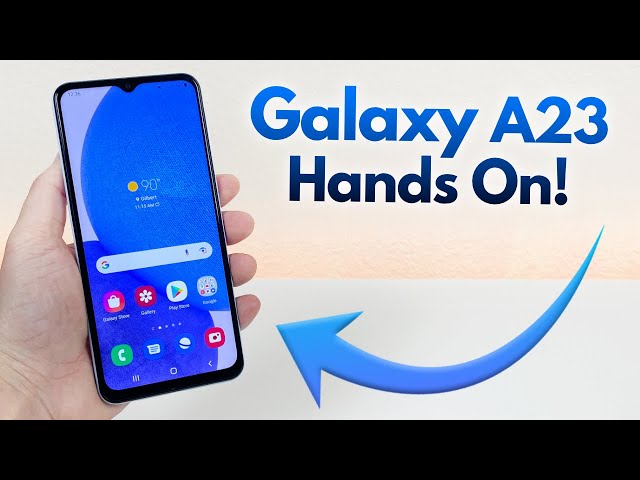 Samsung Galaxy A23 5G Unboxing, Hands On & First Impressions