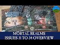 Age of Sigmar Mortal Realms Magazine Issues 31, 32, 33 and 34 Overview