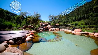 A PISCINA NATURAL MAIS LINDA QUE EU JÁ FIZ!!!!!!!