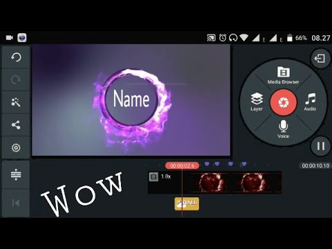 HOW TO MAKE A CHILL 3D INTRO FROM ANDROID (kinemaster)
