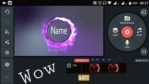 HOW TO MAKE A CHILL 3D INTRO FROM ANDROID (kinemaster)