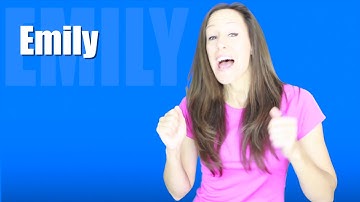 Learn to Spell EMILY Toddler Song | Learn to Talk with Patty Shukla