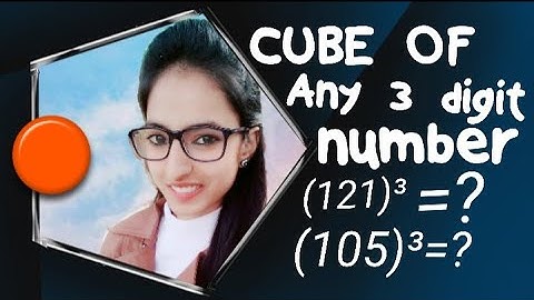 Cube of any 3 digit numbers in seconds | Cube Trick | Cube of any number