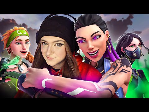 Girl Voice Trolling as 3 Valorant Agents...