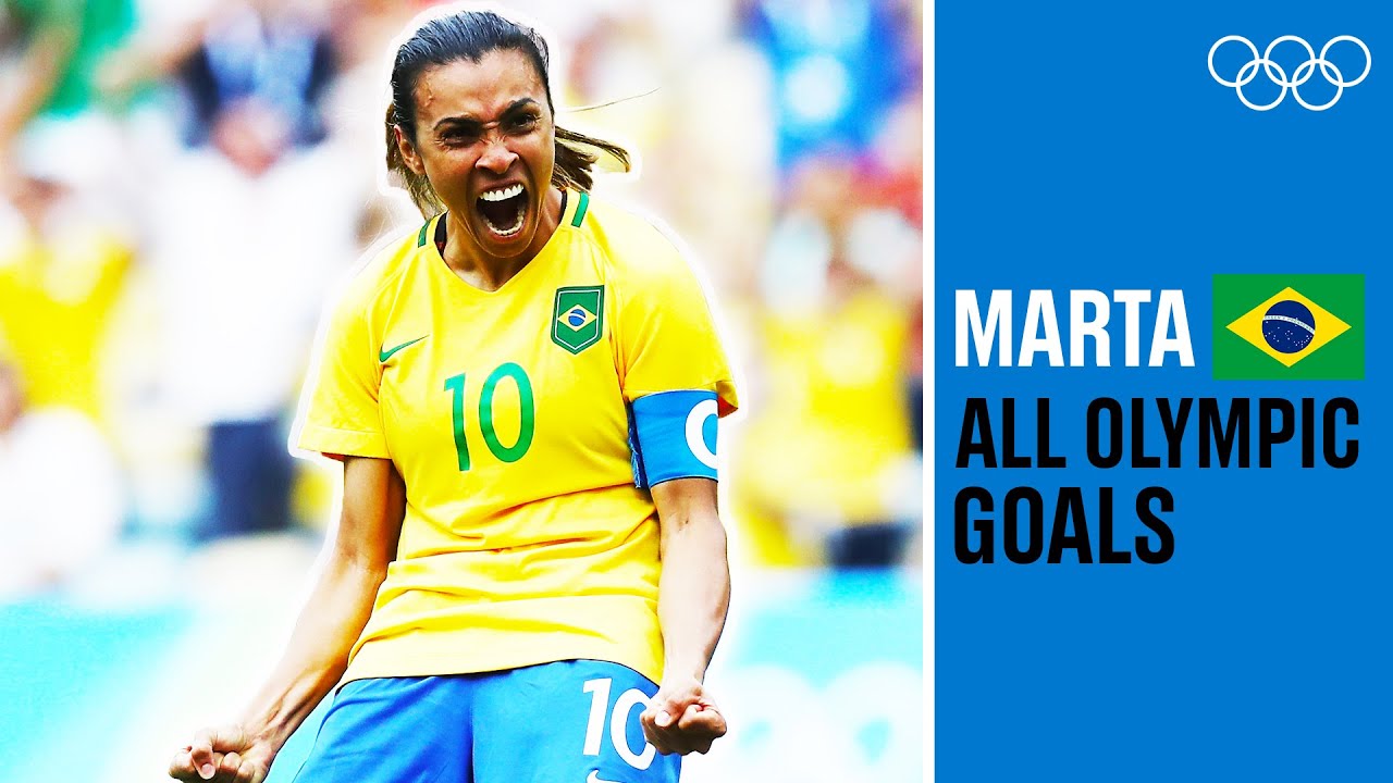 Marta The Greatest Female Footballer Of All Time Youtube