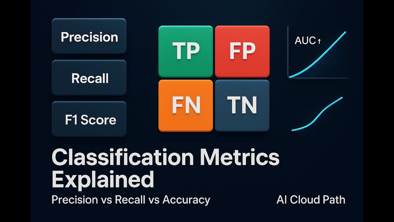 Accuracy Lies! Precision vs Recall Explained (AI Exam Must-Know) - YouTube