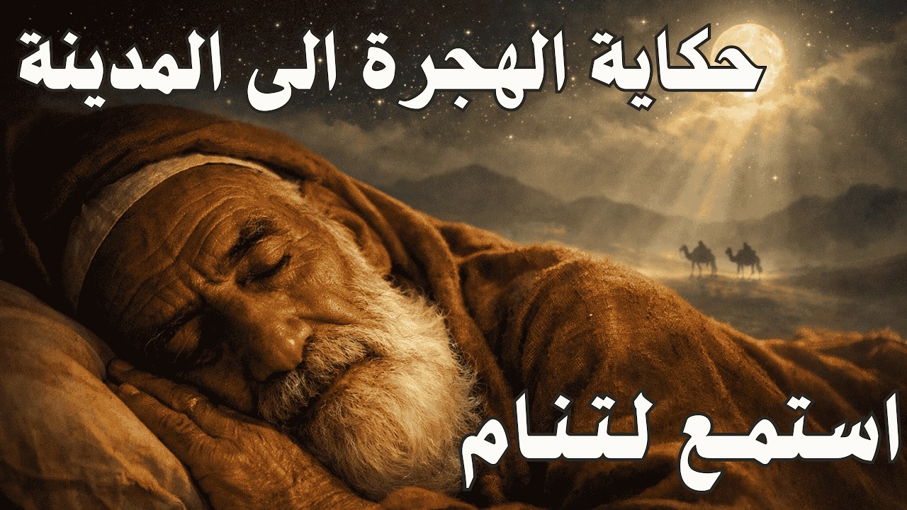 الهجرة النبوية من مكة إلى المدينة بصوت مريح للنوم العميق تريح القلب 