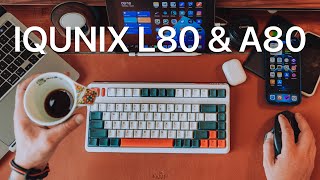 What are The Best switches for mechanical keyboards - IQUNIX L80 and A80 review