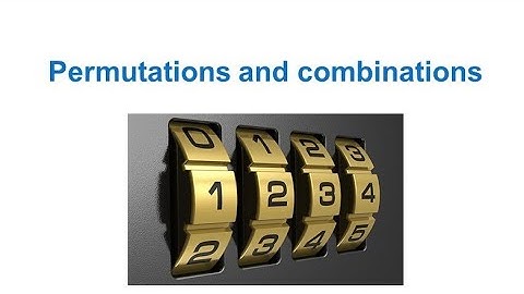 Permutations and combinations - Part 2 | Quantitative Aptitude for Competitive Exams