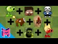 Plants vs Zombies Fusion Hack Animation ( Pea + Herobrine + Sans + Coconut + SCP + Hulk + FirePea )