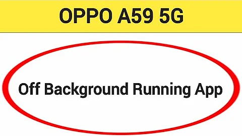 How to turn off background running app,Oppo A59 5G me auto launch app Kaise off Karen