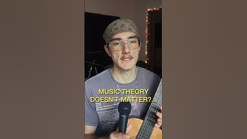 Music theory doesn’t matter? #musician #musiclessons #indiemusician #musicproducer #musicproduction