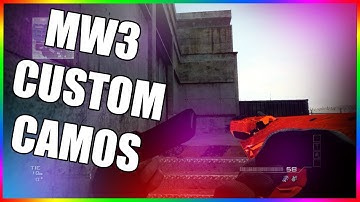 MW3 - Custom Camos [JTAG/RGH] (MODDED WEAPON CAMOS)