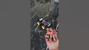 Hand Gesture Control Car #arduino #robotics #shorts #ai #finalyearproject