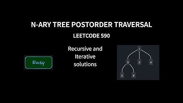 N-ary Tree Postorder Traversal - Leetcode 590 - Java