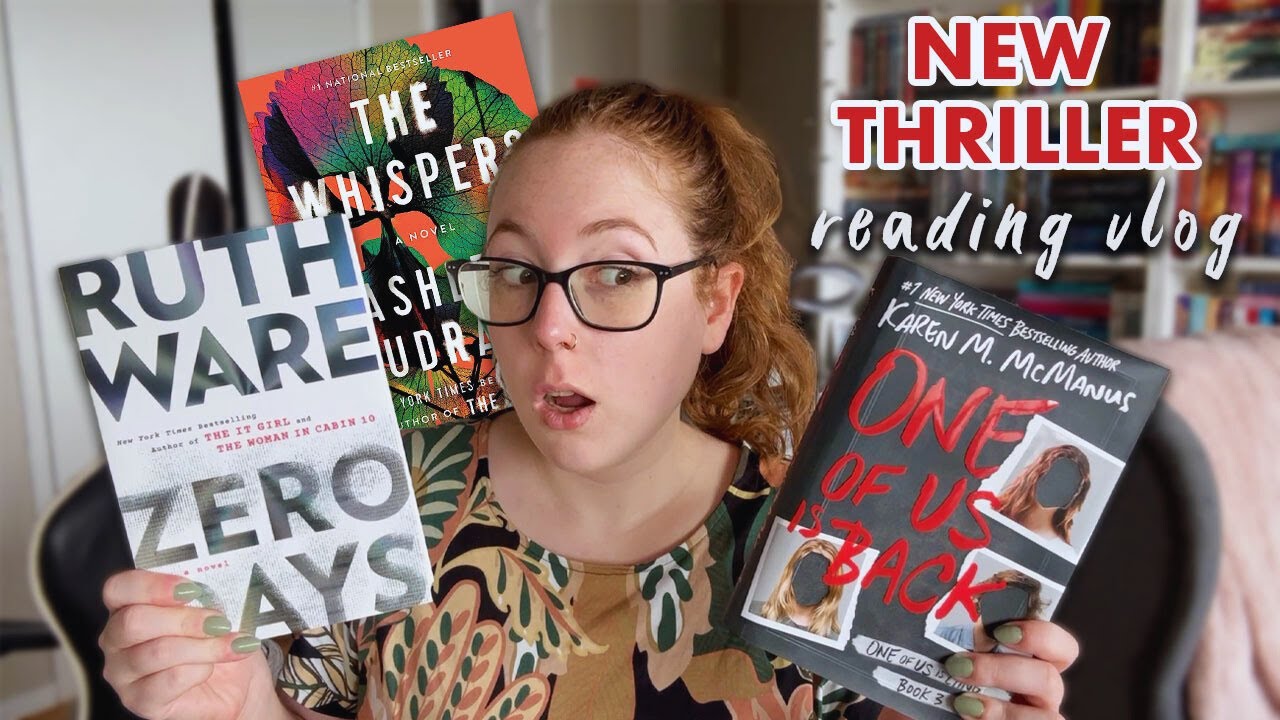 NEW THRILLER READING VLOG | reading 3 anticipated 2023 releases - YouTube