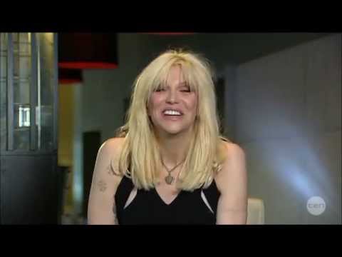 Courtney Love "Latest Addiction" LIVE Australian Tv Interview August 13, 2014