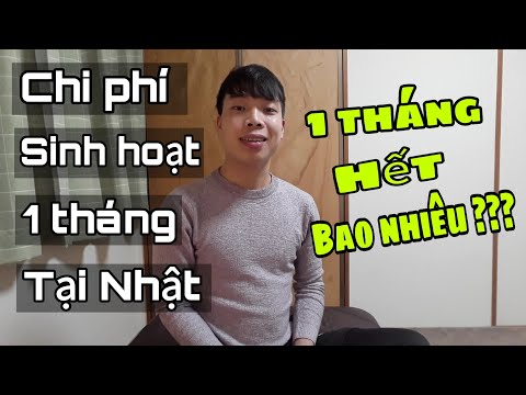 Video ̉16 | Chi Tiêu Sinh Hoạt 1 Tháng Tại Nhật Hết? | 3 Năm... - youtube