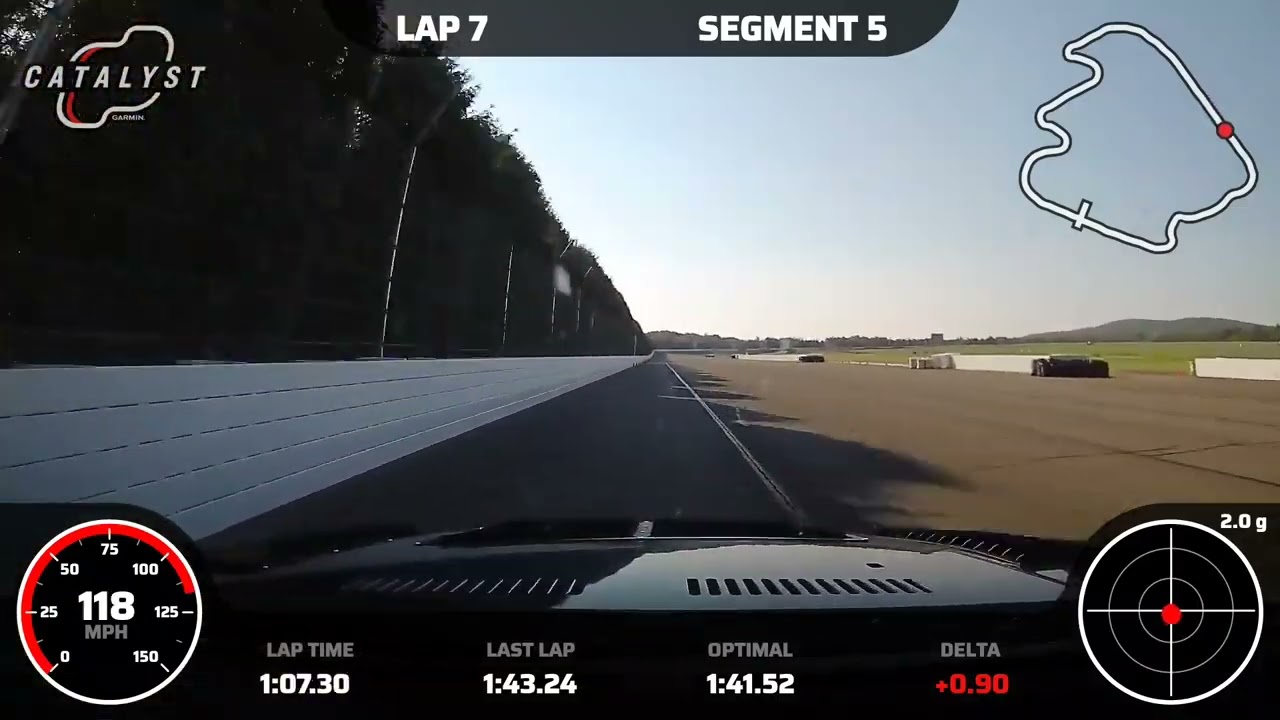 John Gaydos E36 328i Pocono North/South Hot Lap