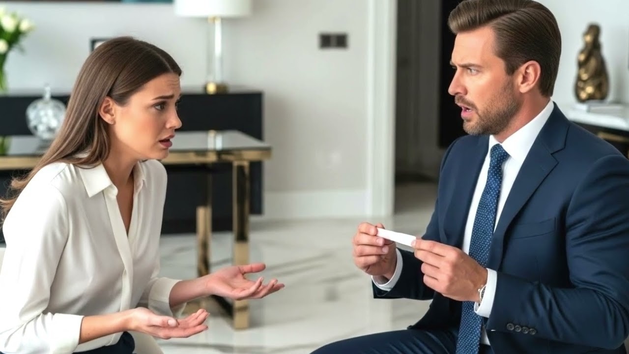 ukryła ciążę po rozwodzie — nie wiedząc, że jej były milionerski mąż odkryje test