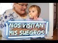 🤩Nos visitaron mis suegros+Respondiendo sus preguntas/un dia en nuestras vidas VLOG#26