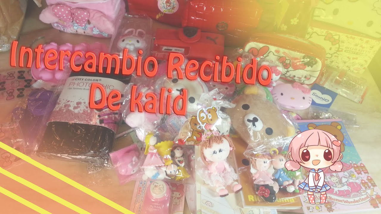 Intercambio Recibido De Kalid ( * - * ) kawaii emoticons