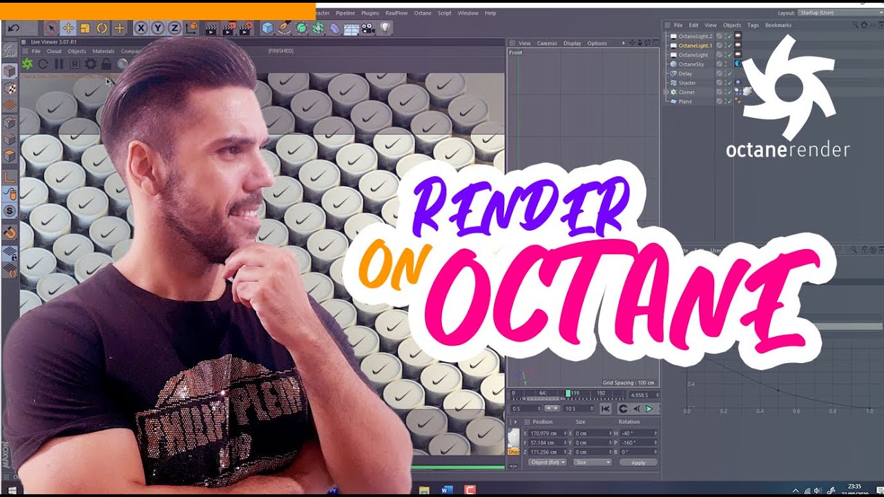 Aprenda a Renderizar no Cinema 4D com Octane Render | Tutorial C4D ...