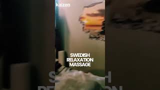 Rejuvenate your senses with @kaizenhealthgroup's Swedish Relaxation Massage